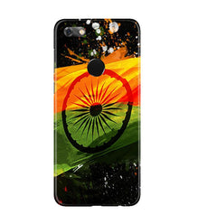 Indian Flag Mobile Back Case for Gionee M7 / M7 Power  (Design - 137)