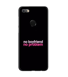 No Boyfriend No problem Mobile Back Case for Gionee M7 / M7 Power  (Design - 138)