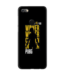 Pubg Winner Winner Mobile Back Case for Gionee M7 / M7 Power  (Design - 177)