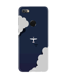 Clouds Plane Mobile Back Case for Gionee M7 / M7 Power (Design - 196)