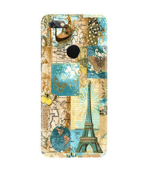 Travel Eiffel Tower Mobile Back Case for Gionee M7 / M7 Power (Design - 206)