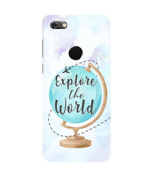 Explore the World Mobile Back Case for Gionee M7 / M7 Power (Design - 207)