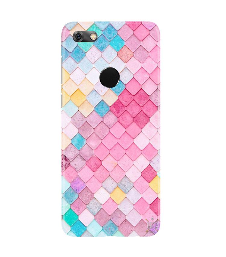 Pink Pattern Case for Gionee M7 / M7 Power (Design No. 215)