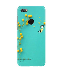 Flowers Girl Mobile Back Case for Gionee M7 / M7 Power (Design - 216)
