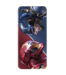 Ironman Captain America Mobile Back Case for Gionee M7 / M7 Power (Design - 245)