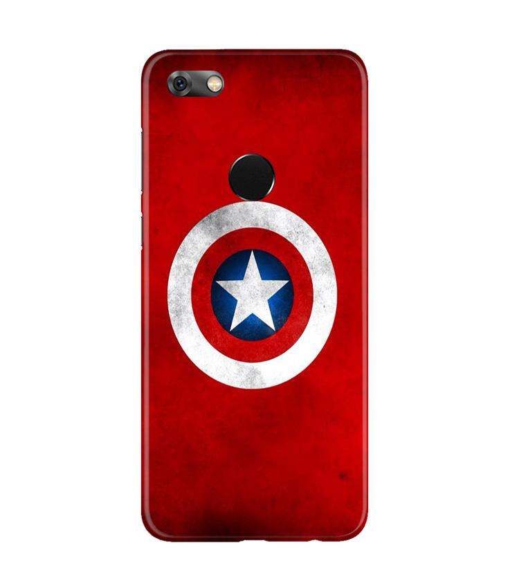 Captain America Case for Gionee M7 / M7 Power (Design No. 249)