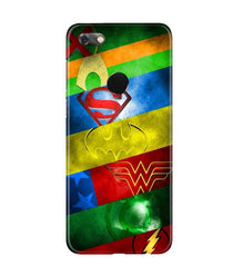 Superheros Logo Mobile Back Case for Gionee M7 / M7 Power (Design - 251)