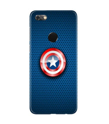 Captain America Shield Mobile Back Case for Gionee M7 / M7 Power (Design - 253)