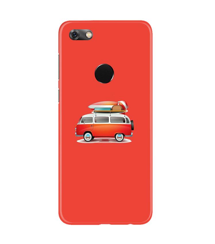 Travel Bus Case for Gionee M7 / M7 Power (Design No. 258)
