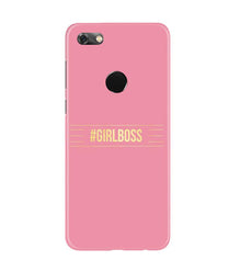 Girl Boss Pink Mobile Back Case for Gionee M7 / M7 Power (Design - 263)