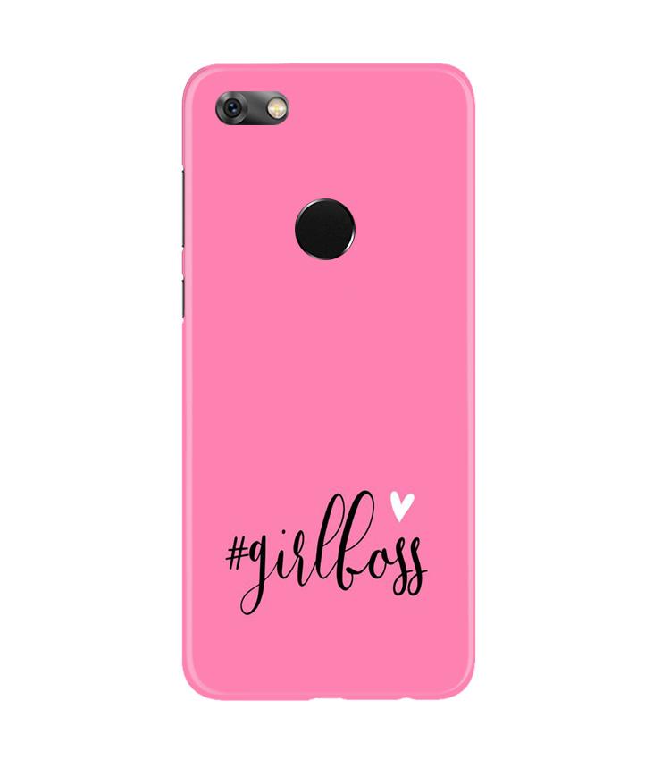 Girl Boss Pink Case for Gionee M7 / M7 Power (Design No. 269)