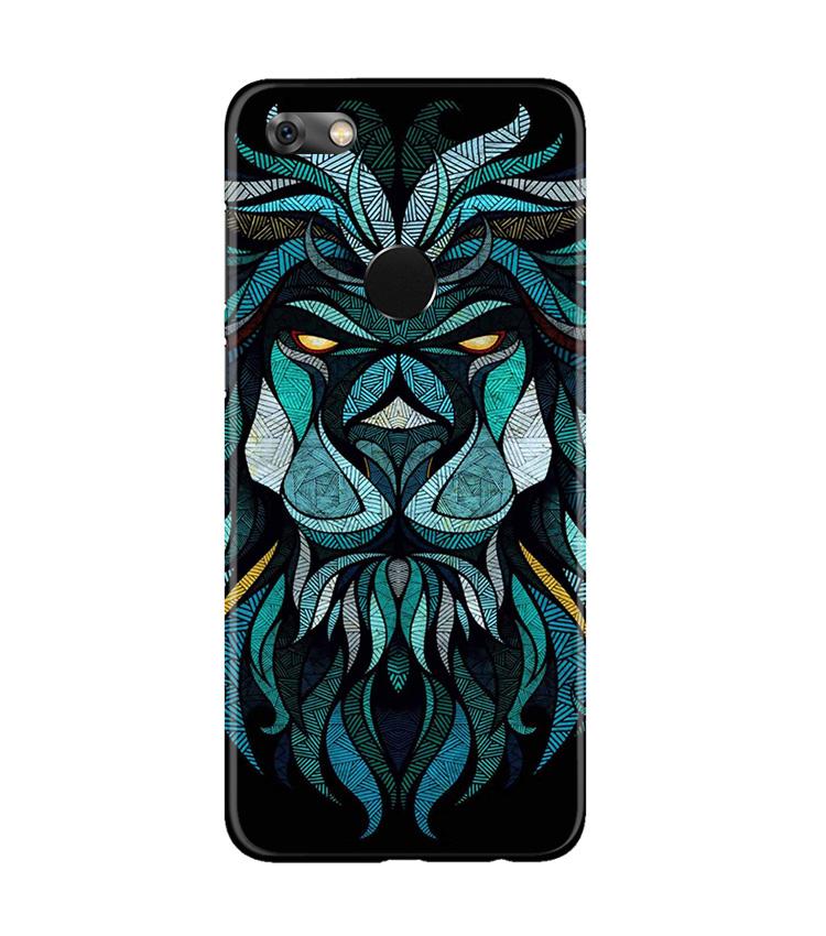 Lion Mobile Back Case for Gionee M7 / M7 Power (Design - 314)