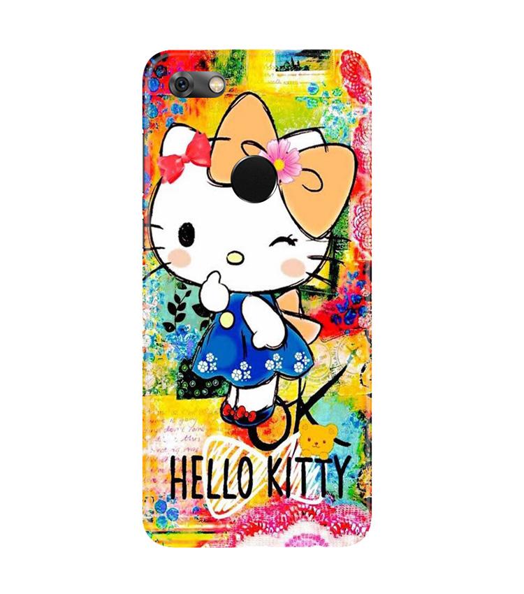 Hello Kitty Mobile Back Case for Gionee M7 / M7 Power (Design - 362)