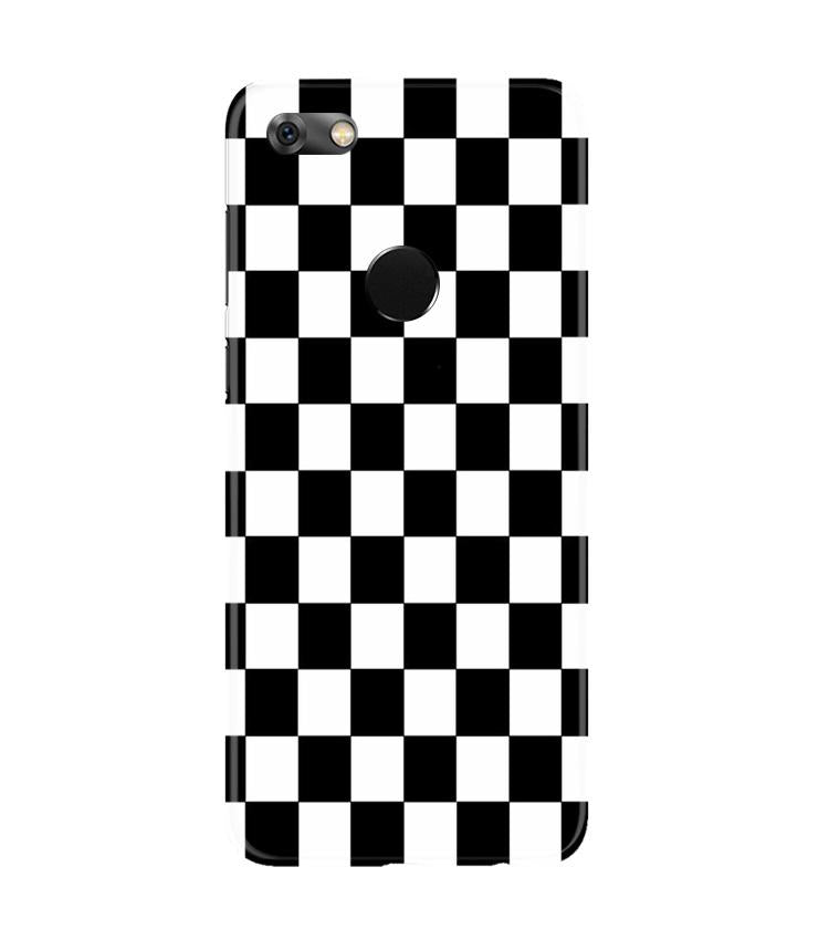 Black White Boxes Mobile Back Case for Gionee M7 / M7 Power (Design - 372)