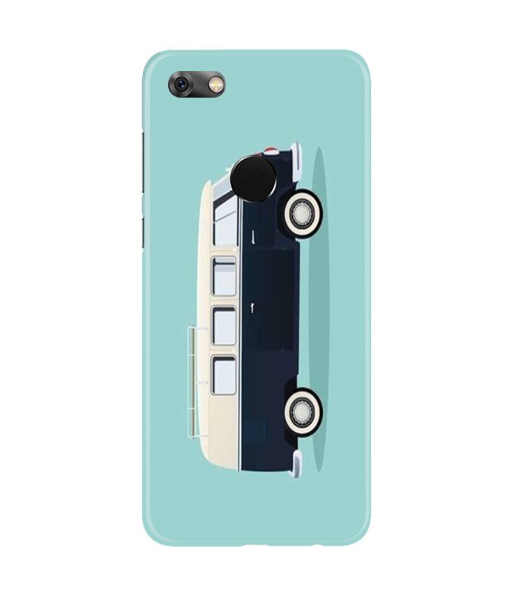 Travel Bus Mobile Back Case for Gionee M7 / M7 Power (Design - 379)