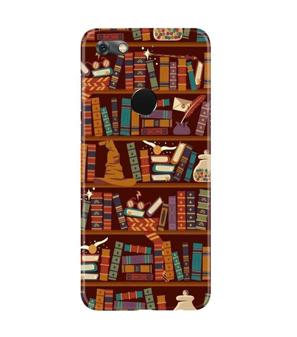 Book Shelf Mobile Back Case for Gionee M7 / M7 Power (Design - 390)