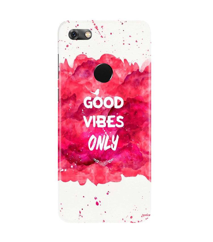 Good Vibes Only Mobile Back Case for Gionee M7 / M7 Power (Design - 393)