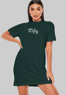 Wifey T-Shirt Dress