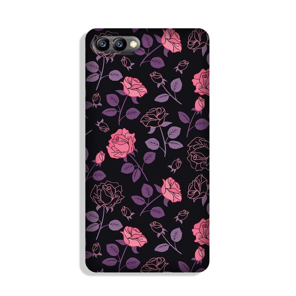 Rose Black Background Case for Honor 10