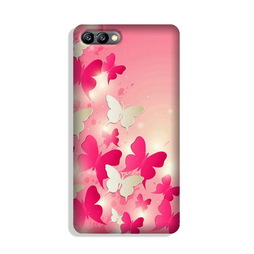 White Pick Butterflies Case for Honor 10