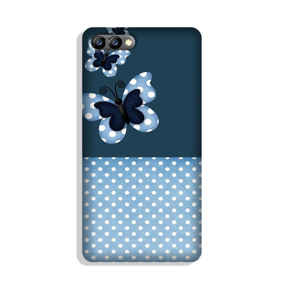 White dots Butterfly Case for Honor 10