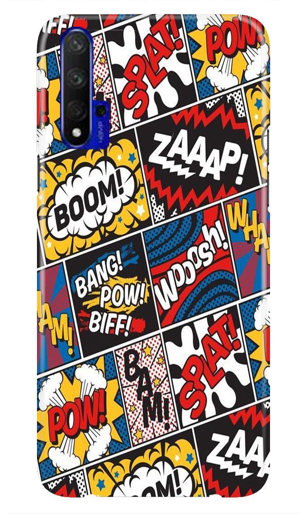 Boom Mobile Back Case for Huawei Honor 20 (Design - 302)