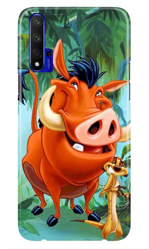 Timon and Pumbaa Mobile Back Case for Huawei Honor 20 (Design - 305)