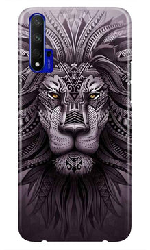 Lion Mobile Back Case for Huawei Honor 20 (Design - 315)