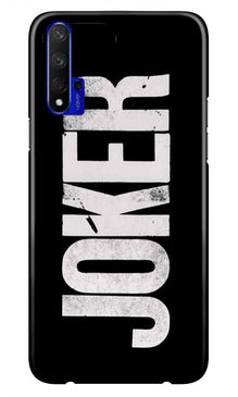 Joker Mobile Back Case for Huawei Honor 20 (Design - 327)