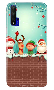 Santa Claus Mobile Back Case for Huawei Honor 20 (Design - 334)