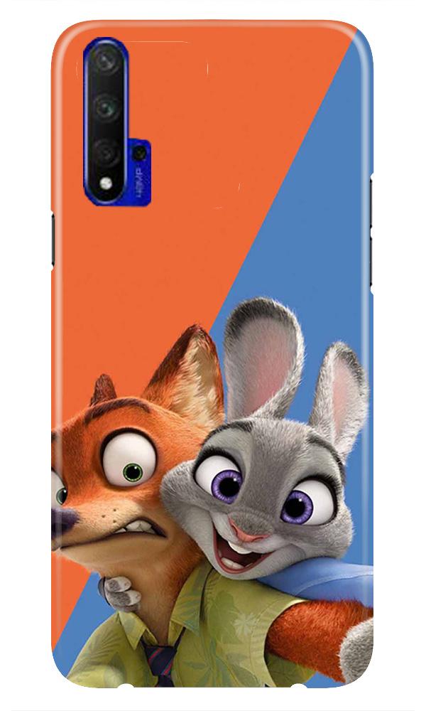 Cartoon Mobile Back Case for Huawei Honor 20 (Design - 346)