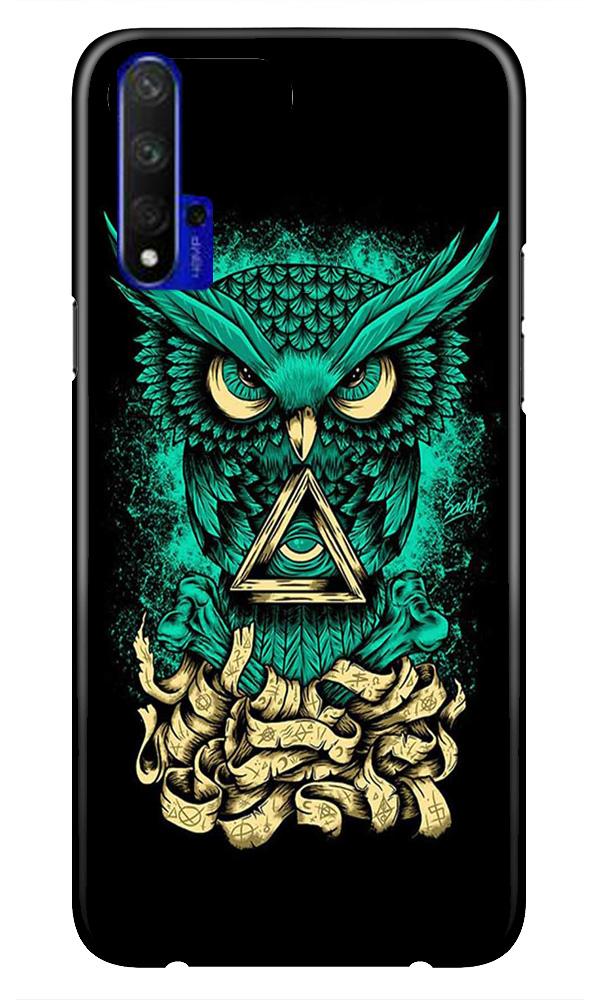 Owl Mobile Back Case for Huawei Honor 20 (Design - 358)
