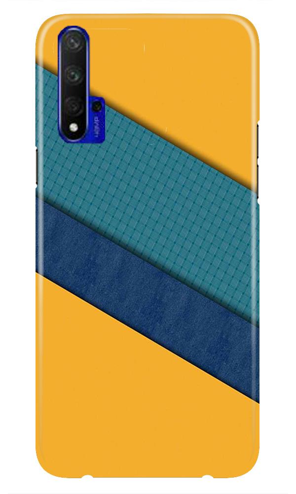 Diagonal Pattern Mobile Back Case for Huawei Honor 20 (Design - 370)
