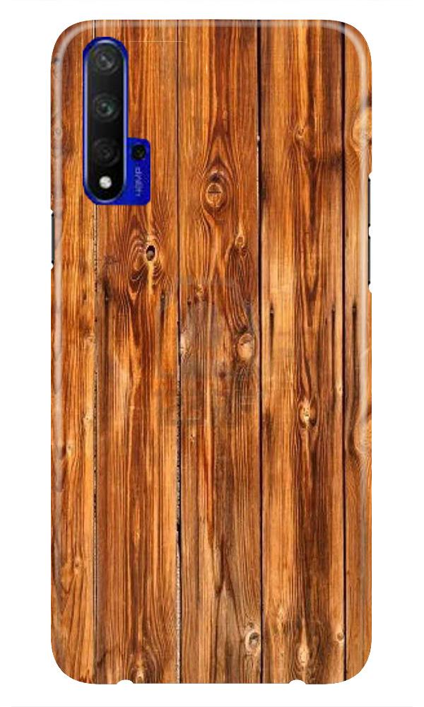Wooden Texture Mobile Back Case for Huawei Honor 20 (Design - 376)