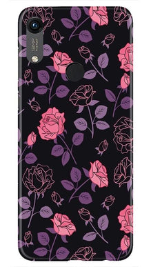 Rose Pattern Mobile Back Case for Honor 8A (Design - 2)