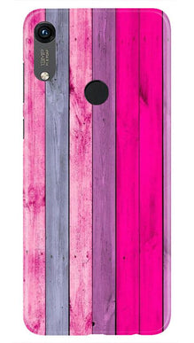 Wooden look Mobile Back Case for Honor 8A (Design - 24)