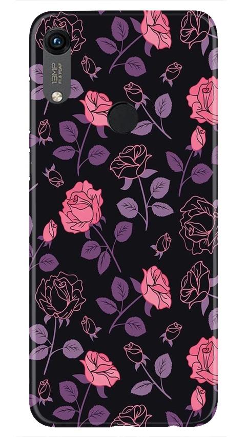 Rose Black Background Case for Honor 8A