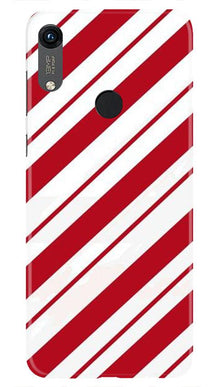 Red White Mobile Back Case for Honor 8A (Design - 44)