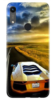 Car lovers Mobile Back Case for Honor 8A (Design - 46)