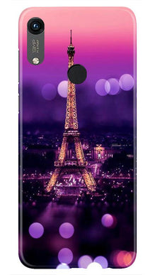 Eiffel Tower Mobile Back Case for Honor 8A (Design - 86)