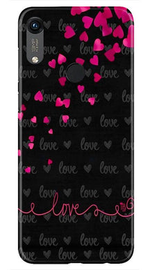 Love in Air Mobile Back Case for Honor 8A (Design - 89)