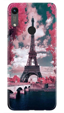 Eiffel Tower Mobile Back Case for Honor 8A  (Design - 101)