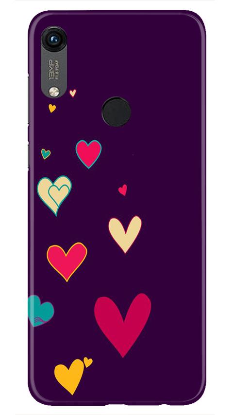 Purple Background Case for Honor 8A(Design - 107)