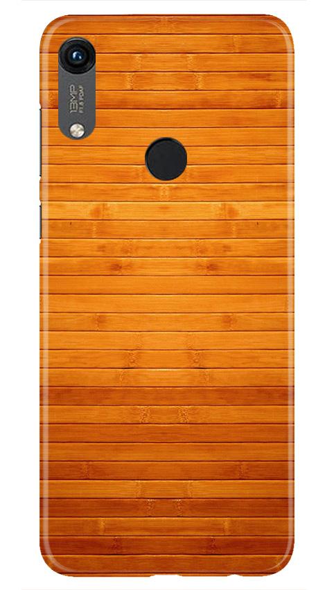 Wooden Look Case for Honor 8A  (Design - 111)