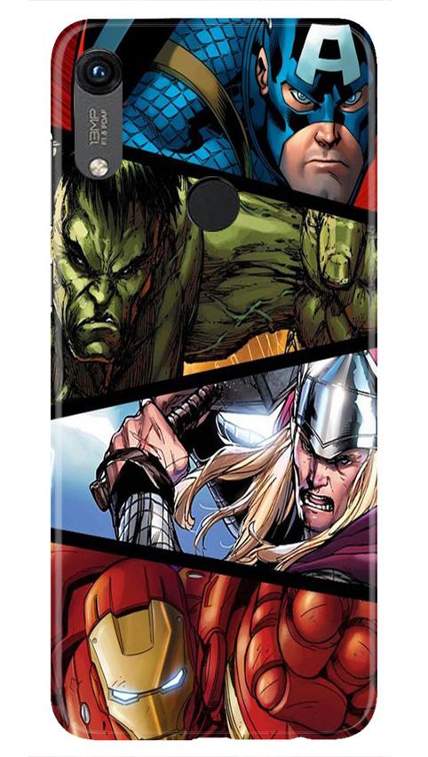 Avengers Superhero Case for Honor 8A(Design - 124)