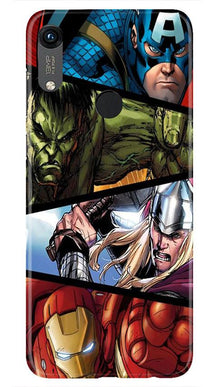 Avengers Superhero Mobile Back Case for Honor 8A  (Design - 124)