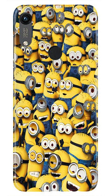 Minions Mobile Back Case for Honor 8A  (Design - 126)