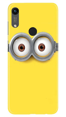 Minions Mobile Back Case for Honor 8A  (Design - 128)