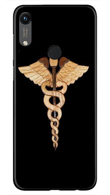 Doctor Logo Mobile Back Case for Honor 8A  (Design - 134)