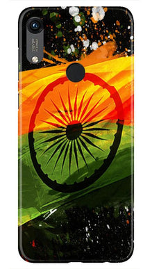 Indian Flag Mobile Back Case for Honor 8A  (Design - 137)